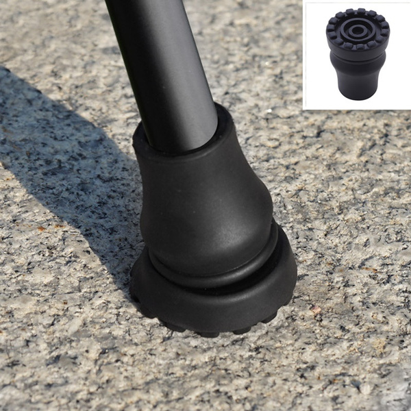 Rubber Walking Stick Crutch Cane Bottom Pads Cane Cap Cover
